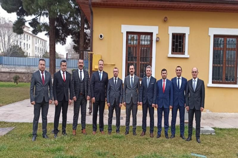 İNSAN KAYNAKLARI VE EĞİTİM DAİRESİ BAŞKANIMIZ ŞİRKETİMİZİ ZİYARET EDEREK BİZLERİ ONURLANDIRMIŞTIR